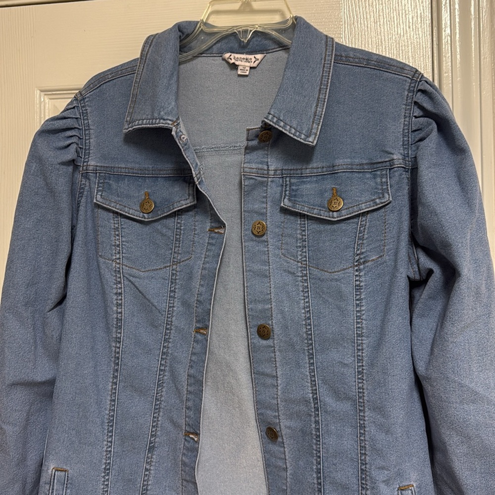 NWT Nanette Lepore Women's Belted Button Front Stretch Denim Shirt Mini Dress - Picture 12 of 16